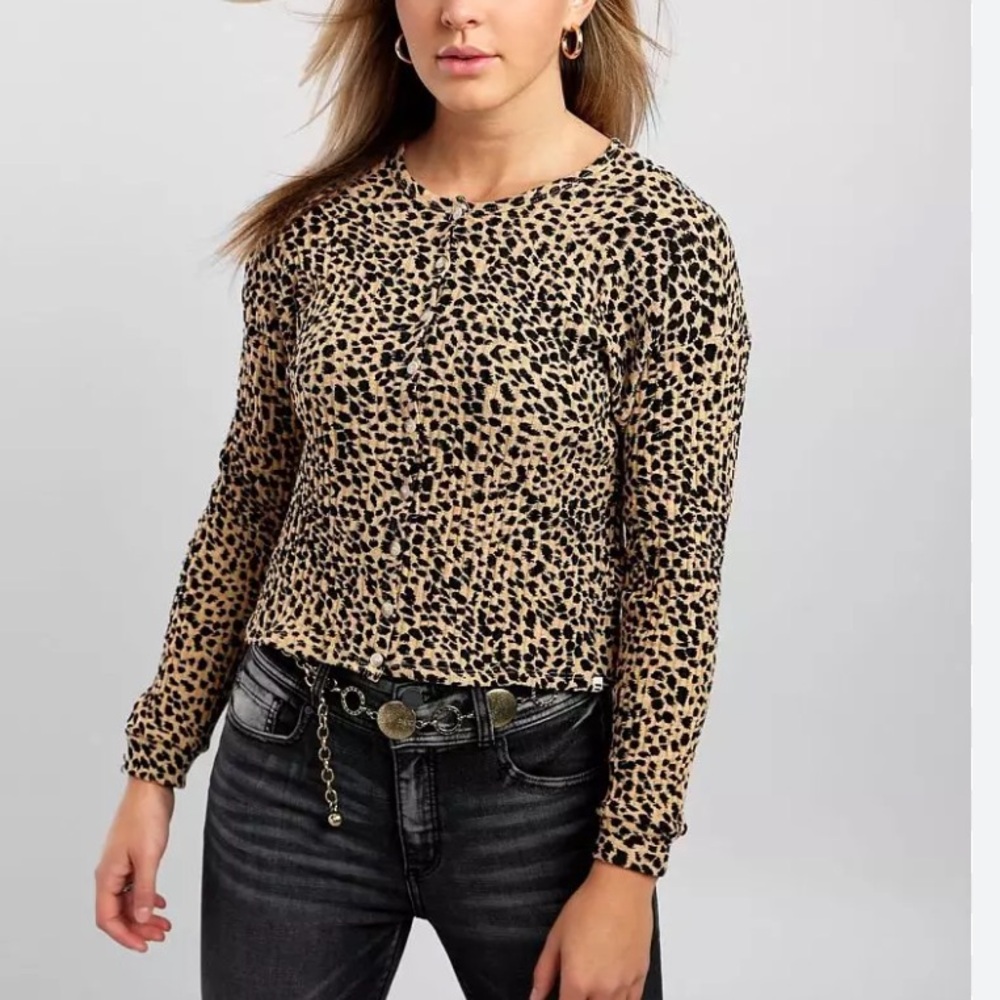 BILLABONG IN THE CANYON BUTTON CARDIGAN (a474)